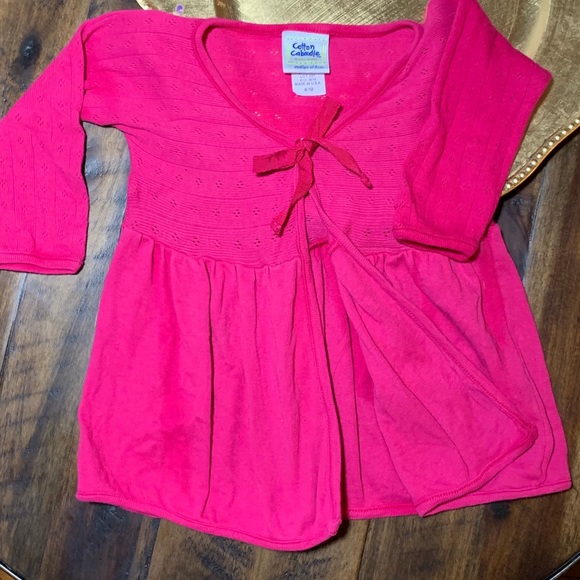 Cotton Caboodle pink cardigan - Picture 2 of 3